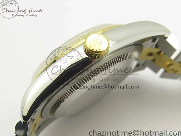 YG Stick Silver Bracelet on SS 126233 Markers ARF Jubilee Dial SS DateJust Best Edition 36 YG 1:1 SH3135 0505